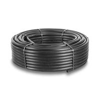 Tuyau en polyéthylène PN4 - 100 m - 25 mm x 1,5 mm - Tuyau de pression tuyau de pose pour eau de service