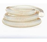 Tuyau en polyuréthane - Tuyau flexible à soufflets très résistant pour l'irrigation de drainage domestique, équipement marin, utilisation électrique mécanique, 1 mètre de long, 85 mm
