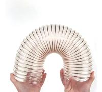 tuyau en PU pour aspiration de poussière, Tuyau de collecte en polyuréthane PU, 1 mètre, paroi 0,6 mm, ID 25-600(ID 90MM)