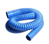 Tuyau en PVC bleu, L1-10 m, diamètre 30-300 mm, pour aspirateur industriel, dépoussiérage domestique en PVC, pour ventilation intérieure de bureaux, menuiserie et aspiration(10m,Dia 200mm)