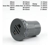 Tuyau en PVC gris avec coude à 90 °,connecteurs directs,débordement d'aquarium épais,raccord de vidange d'entrée et de sortie d'irrigation JoendocGarden,20-50mm - Type Style 4(I D)-25mm(1Pc)