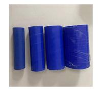 Tuyau en silicone 1 pièce ID16-85 mm, 200 mm - Tressage renforcé avec 2 colliers - Bleu, for turbo, radiateur et conduites d'huile(80mm)