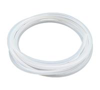 Tuyau en silicone de 5 mm ID x 8 mm OD - 3 mètres, LAVMHAB Tuyau de qualité alimentaire flexible en silicone transparent pour transfert de pompe