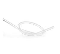 Tuyau en silicone de différentes tailles (ID x AD) au mètre. 1 x 3 mm Translucide. (1,08€/m)