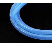 Tuyau en silicone de qualité alimentaire, 1 m, flexible en caoutchouc for le transport d'eau, de gaz et de liquides, diamètre intérieur: 0,5 à 10mm, diamètre extérieur: 1 à 16mm.(Sky Blue,10mmx13mm)