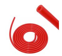 Tuyau en silicone haute température - Rouge, diamètre intérieur 4 mm, longueur 1,5 m - Tuyau d'aspiration pour eau de refroidissement, liquide de refroidissement, système de turbine