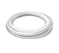 Tuyau en silicone ID 1/1,5/1,6/2/2,5/3/4/5/6/7/8/9/10/11/12/13/14 mm, tube isolé blanc résistant aux produits chimiques(1M_ID 3XOD 6MM)