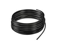 Tuyau en Silicone Noir 4 m - ID 4 mm OD 8 mm - Durite Silicone Turbo Flexible Haute Température pour Vide Automobile Moteur et Industrie