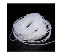 Tuyau en silicone souple transparent pour eau et air - Pour la maison et le jardin - Diamètre intérieur : 2,5 mm x 4 mm
