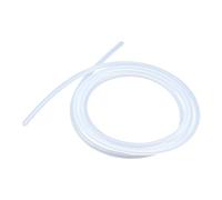 Tuyau en silicone transparent de qualité alimentaire - Taille : 3 mm x 6 mm - Longueur : 2 m - Épaisseur : 1,5 mm - Tuyau flexible en caoutchouc pour tuyaux d'air et d'eau