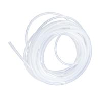 Tuyau en silicone transparent de qualité alimentaire - Taille : 3 mm x 6 mm - Longueur : 6 m - Épaisseur : 1,5 mm - Tuyau flexible en caoutchouc pour tuyaux d'air et d'eau