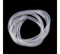 Tuyau en silicone， Tube Flexible en caoutchouc de qualité alimentaire en Silicone transparent de 1 mètre, diamètre de sortie du tuyau de brassage à domicile(6x9mm)