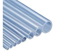 Tuyau en silicone Tuyau en caoutchouc de Silicone Transparent 1/2/5M, ID1 2 3 4 5 6 7 8 9 10mm, Tube Flexible diamètre extérieur(5M,OD 12xID 8mm)