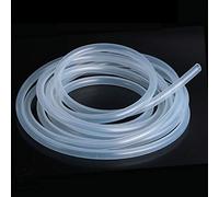 Tuyau en silicone, Tuyau flexible en caoutchouc de silicone for bière, lait, eau, 1 mètre, transparent, translucide, plusieurs tailles(3x4mm)
