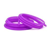 Tuyau en silicone violet de 1 à 10 mètres, diamètre intérieur: 0,5 à 10 mm(1m,ID 4mm x OD 6mm)