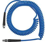 Tuyau en spirale, raccord et ressort de protection anti-pliage, PU, G 3/8, tuyau ø 12 x 8, PN à 23 °C max. 10 bar - Longueur : 10 m