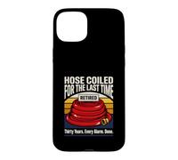 Tuyau enroulé pour la dernière Fois à la Retraite Coque pour iPhone 15 Plus