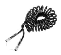 Tuyau enroulé, tube d'air de recul de 1/8 pouces, kit d'assemblage industriel, raccords de remplacement de 9,8 pieds, fonction de réparation durable, équipement d'aérographe haut de gamme, outil de lo