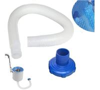 Tuyau et Adaptateur pour écumoire de Piscine,1.5in in-tex 25016 Adaptateur Tuyau pour Skimmer Surface Kits -75cm Tuyau