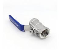 tuyau flexible à billes inverses, Robinet à boisseau sphérique sanitaire tout-terrain à filetage femelle, 1/4", 3/8", 3/4", 1", 1-1/4", 1-1/2", 2", BSPT, en acier inoxydable SS304, 1 pièce(3/4")
