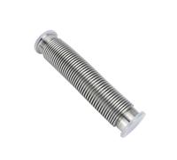Tuyau Flexible À Bride Sous Vide KF16 KF25 KF40 KF50, 100 200 300 400 500mm, Tube Soufflet Ondulé En Acier Inoxydable(Ordinary bellows,100MM_KF40)
