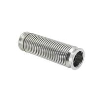 Tuyau Flexible à soufflet sous vide KF25 en acier inoxydable 304, résistant aux hautes températures et à la erosion, longueur 100-1000mm, 1 pièce(200mm)