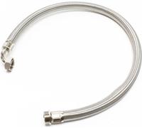 Tuyau flexible acier 1m, 1" pour installation d'eau domestique
