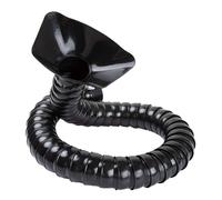 Tuyau Flexible Articulé en Plastique de 50mm 75mm, Bras d'Extraction d'Air Long avec Capot, Conduit d'Evacuation de Fumées pour Usines(75mmx1.6m(3inx5.2ft))