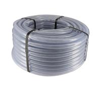 Tuyau flexible aspiration 50m - Tuyau spiralé PVC - Renforcé fil polyester - Tuyau liquide alimentaire - Fabrication française mm de diamètre - Diamètre 12,50mm (diamètre) mm