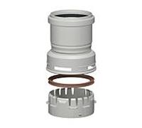 Tuyau flexible Bertrams Polyline EW 40FAM110 DN 110, flexible à rigide avec douille