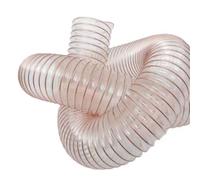 Tuyau Flexible D'aspiration En Polyuréthane Diamètre de 100mm | Conduit Flexible Tuyau D'aspiration De Collecte De Poussière, Aspiration Copeaux Ou Granulés(4m/13.1ft,102mm-4in)