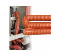 Tuyau flexible de 1 2 3 4 5 6 7 8 10 12 pouces, tuyau d'échappement résistant à la chaleur for atelier automobile, sécheuse, générateur de courant alternatif, tuyau d'admission d'air par(89mm)