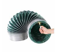 Tuyau flexible de 300 mm avec 2 colliers de serrage, ignifuge, idéal pour le chauffage et le refroidissement, la ventilation, longueur 8,9 m