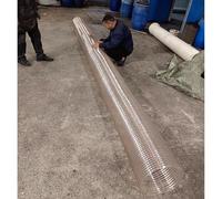 Tuyau flexible de dépoussiérage en PU - Diamètre 20-600 mm, tuyau de dépoussiérage for scie circulaire à table, scie à ruban, raboteuse, table de toupie, travail du bois et garage, système de dépoussi