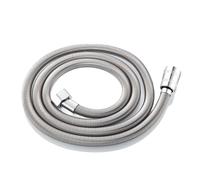 Tuyau flexible de douche 1,5/2 m, anti-éclatement et anti-torsion, en acier inoxydable, for robinetterie de salle de bain, G1/2