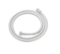 Tuyau flexible de douche en silicone PVC 1,5/2/3 m, pièce, tuyau for pommeau, haute pression, accessoires salle bain multicouches(White,300cm)