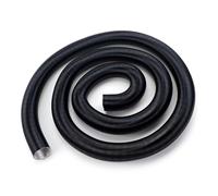 Tuyau flexible de sortie d'air de 25 mm - 300 cm - Tube en aluminium noir extensible pour chauffage de stationnement diesel