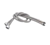 Tuyau flexible en acier inoxydable G1/2 60 cm, robinet mélangeur chaud et froid, tuyau d'alimentation en eau, accessoires d'évier de cuisine de salle de bain(80cm)
