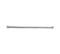 Tuyau flexible en acier inoxydable G1/2" métal ondulé, connecteur de chauffe-eau, tuyau plomberie extensible(50CM)