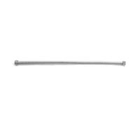 Tuyau flexible en acier inoxydable G1/2" métal ondulé, connecteur de chauffe-eau, tuyau plomberie extensible(60CM)