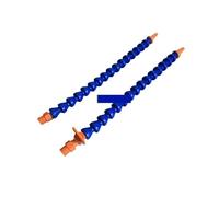 Tuyau Flexible en plastique for liquide de refroidissement, eau et huile, 1/4 "3/8", tuyau universel, Machine-outil, Joint bambou Cardan(DN10 Flat,Length 60cm)