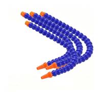 Tuyau Flexible en plastique pour liquide de refroidissement d'huile, buse ronde, bleu, pour système de refroidissement par eau de Machine CNC, paquet de 4 No switch 3/8 700mm