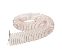 Tuyau flexible en polyuréthane de 1 m de long - Diamètre intérieur de 25 mm à 70 mm, conduit en PU transparent for solides abrasifs, utilisation industrielle, résistant à la température(Inner Diameter