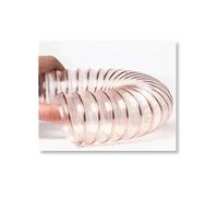 Tuyau flexible en polyuréthane PU, Tuyau flexible en polyuréthane, transparent, 39 po, diamètre intérieur 20-600 mm(225mm/0.93mm)