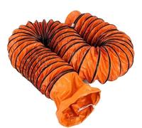 Tuyau flexible en PVC de 6" à 40" - Conduit de ventilation portable réglable avec cadre en fil d'acier for usines,(L5mx1000mm)