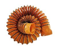 Tuyau flexible en PVC for ventilation - Conduit isolé à longueur réglable avec fil d'acier for souffleur utilitaire et sèche-linge(L10mx350mm)