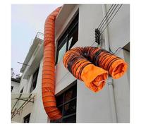 Tuyau flexible en PVC résistant aux hautes températures et extensible pour ventilation dans atelier, garage, cave, ferme, tunnel