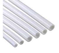 Tuyau flexible en silicone blanc de 1 à 10 m for aquarium, raccord d'eau, tuyau d'arrosage Pour pompe, flexible pour eau(1 meter,ID 5mm x OD 7mm)