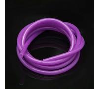 Tuyau flexible en silicone de 5 mètres, connecteur for boisson gazeuse, résistant à la température, rouge, diamètre intérieur 2 mm x extérieur 4(Purple Id 2mm X 5mm Od)