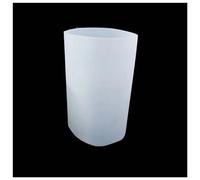 Tuyau flexible en silicone translucide de 1 m long, facile à plier, for le brassage amateur, transfert d'air et liquide(50x56mm)